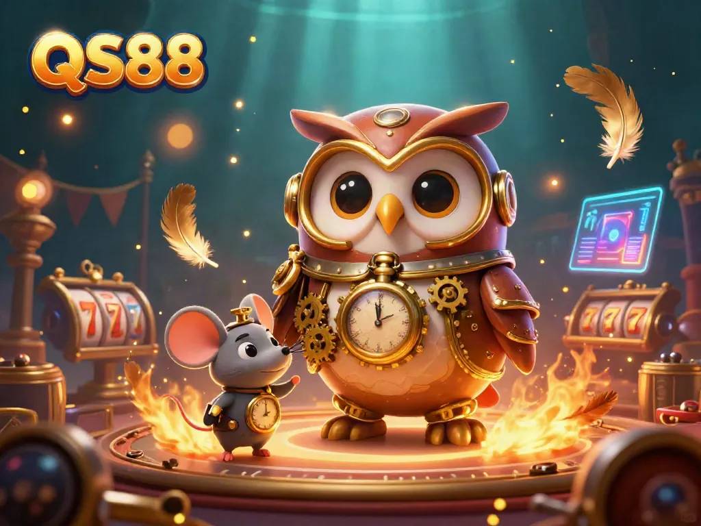Experience thrilling gameplay at QS88 with dynamic casino elements and enchanting characters.