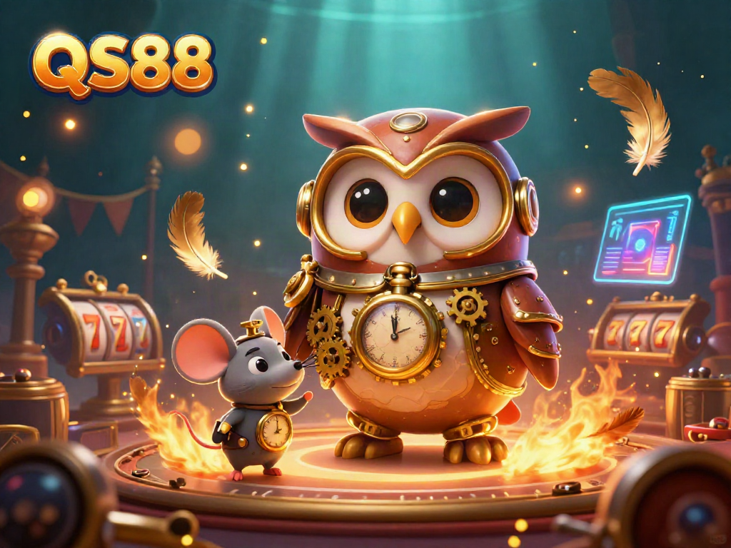 Experience thrilling gameplay at QS88 with dynamic casino elements and enchanting characters.